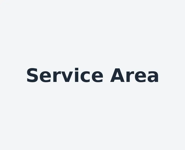 Map of the sumatime-electric service area around , 
